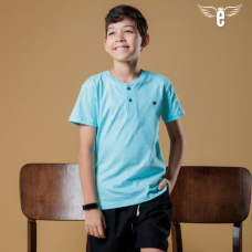 Camiseta Básica Gola Padre - ENGO-CMG030
